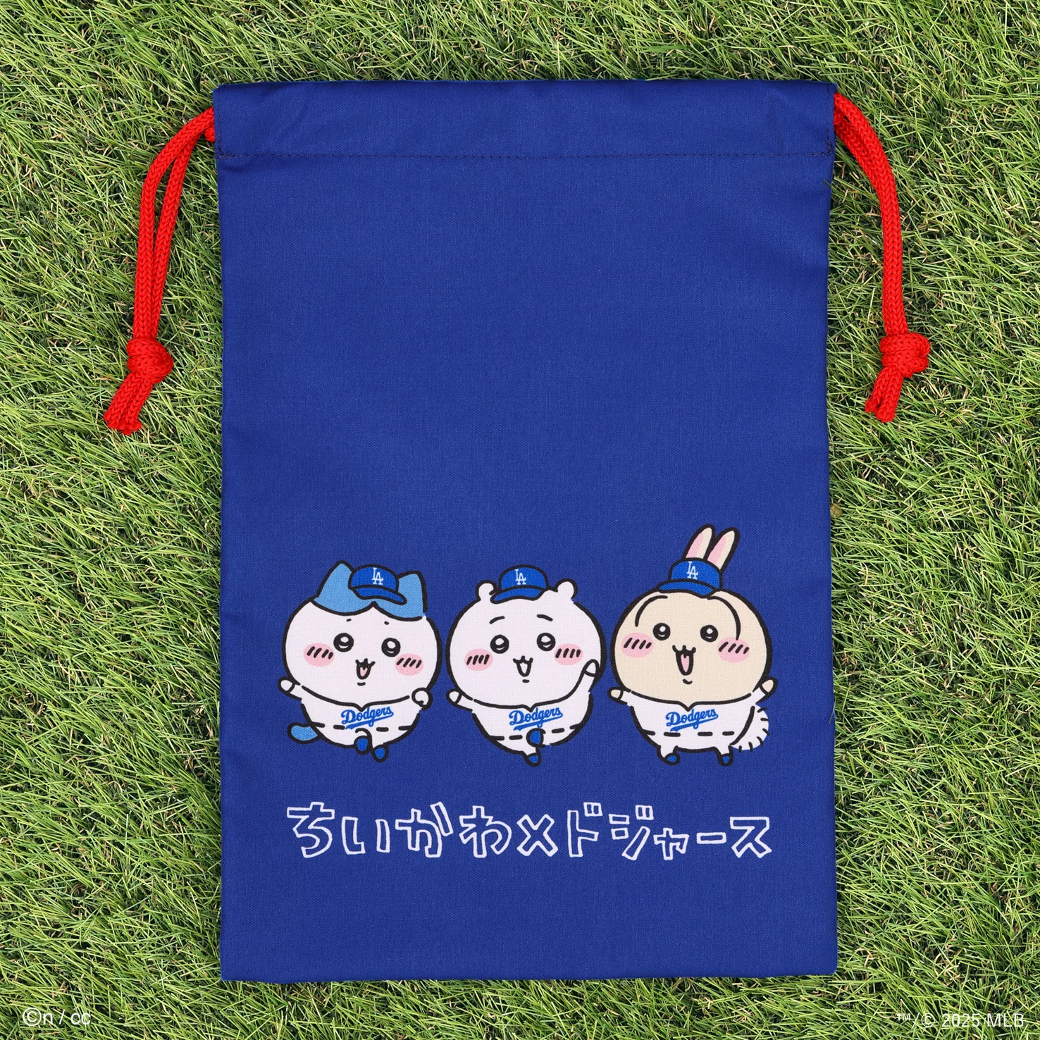 Chiikawa×MLB TOKYO SERIES Drawstring Pouch (Dodgers)