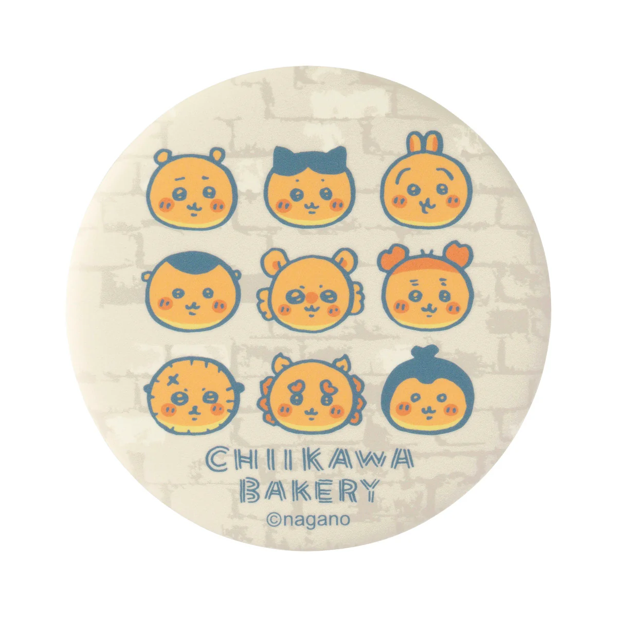 Chiikawa Bakery Trading Matte Can Badge (9 Types)