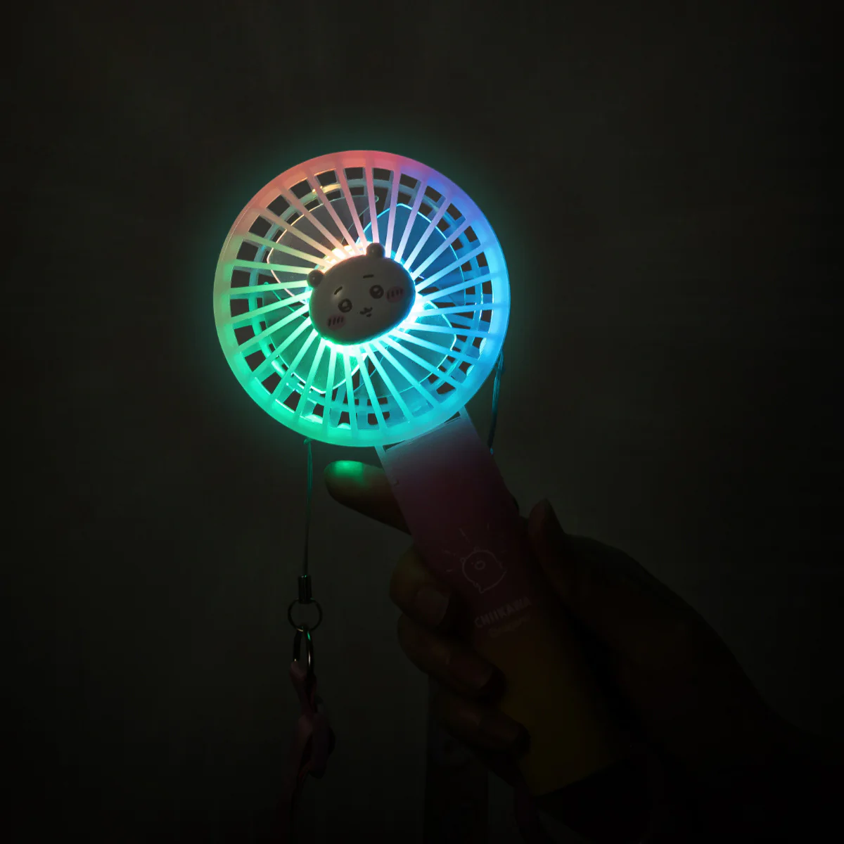 Chiikawa Jelly Color Handy Fan (Hachiware)
