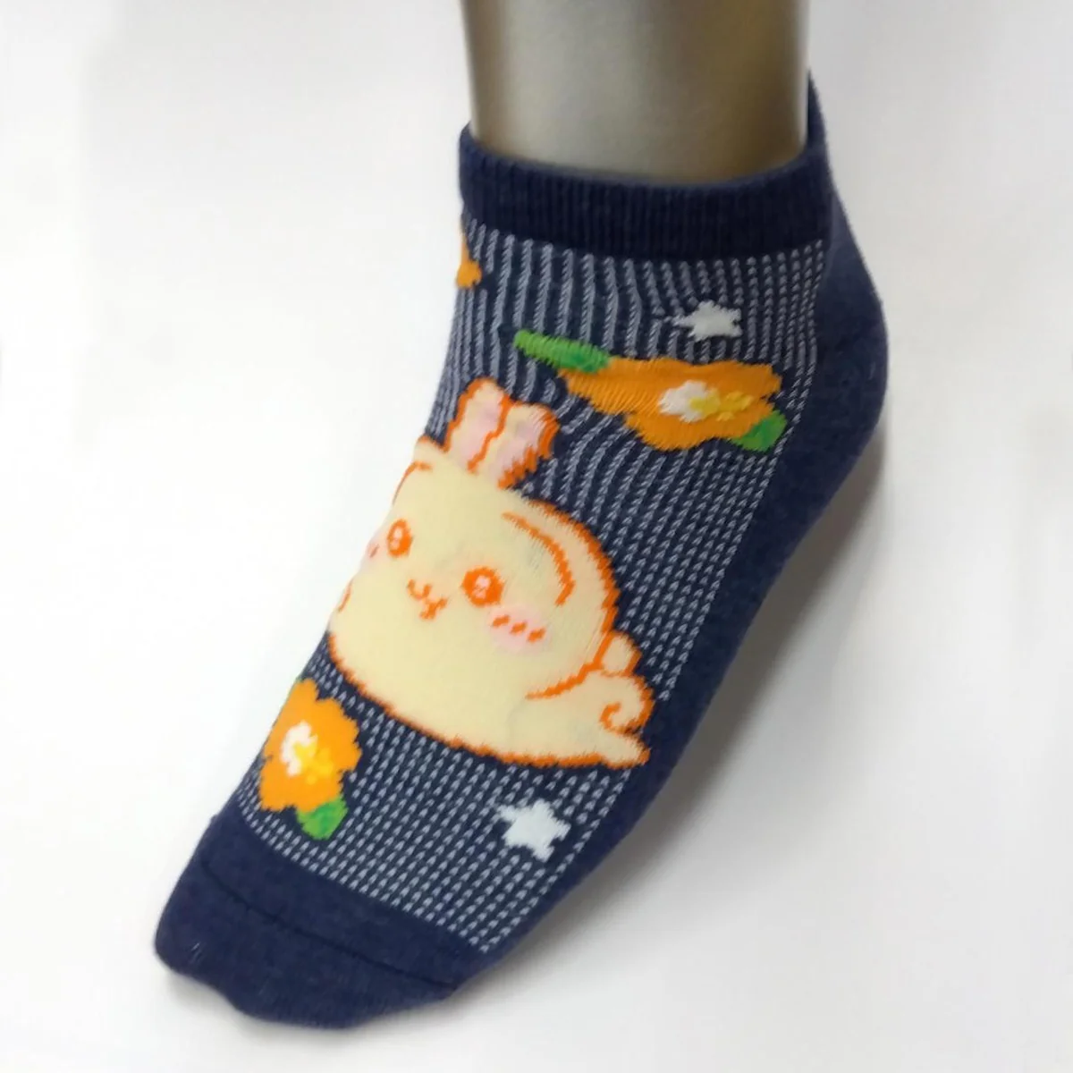 Chiikawa Mesh Sneaker Socks (Usagi Aloha / Men's)