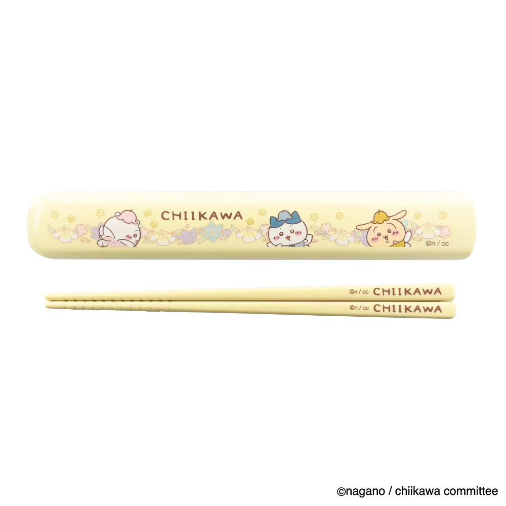 Chiikawa Slide Lid Chopsticks Case (Fairy Flower)
