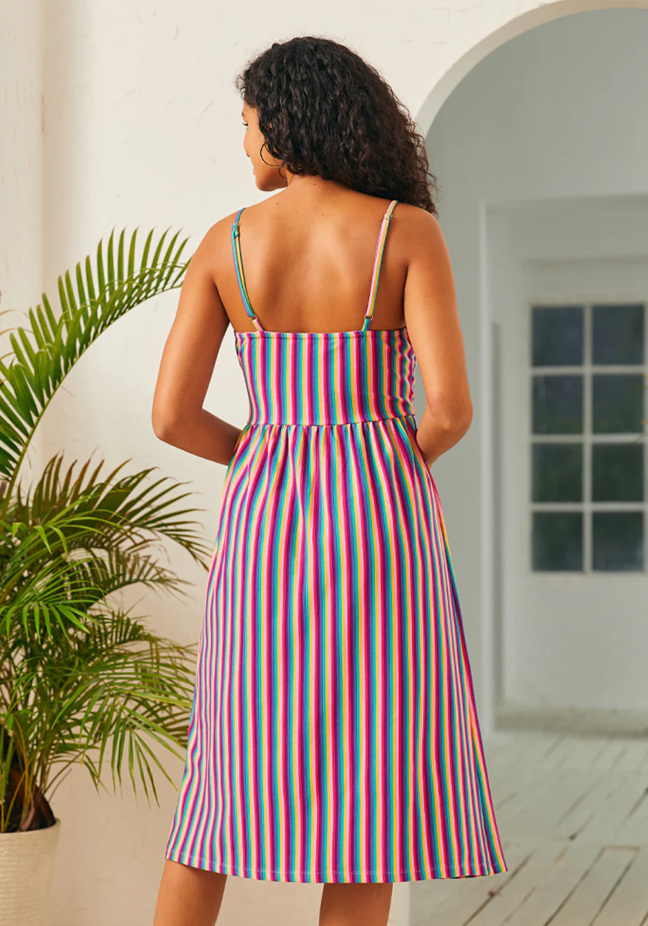 Surplice and Demand Midi dress