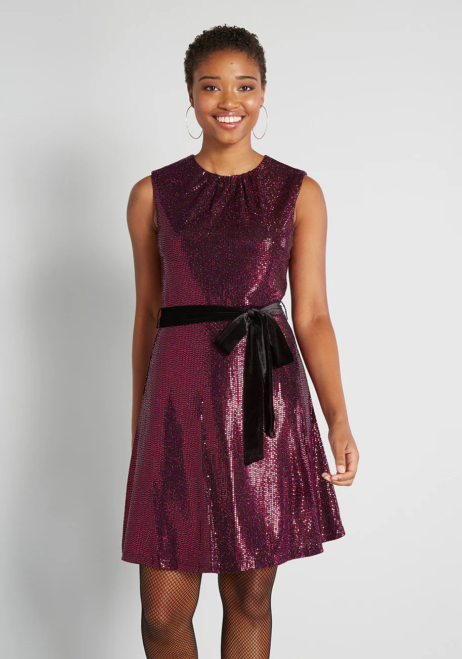 Bring On The Drama A-Line Dress