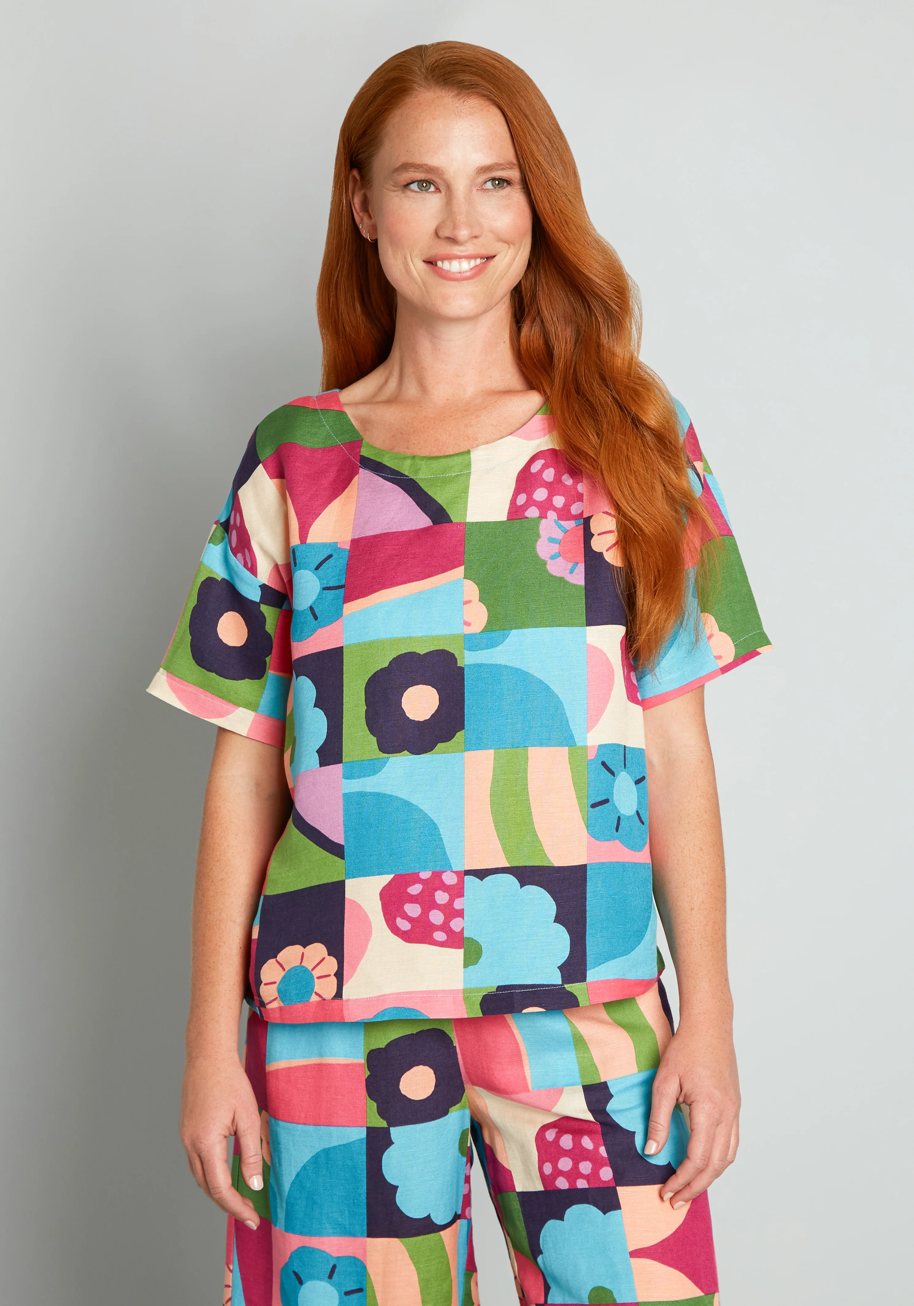 Patchwork Playground Top