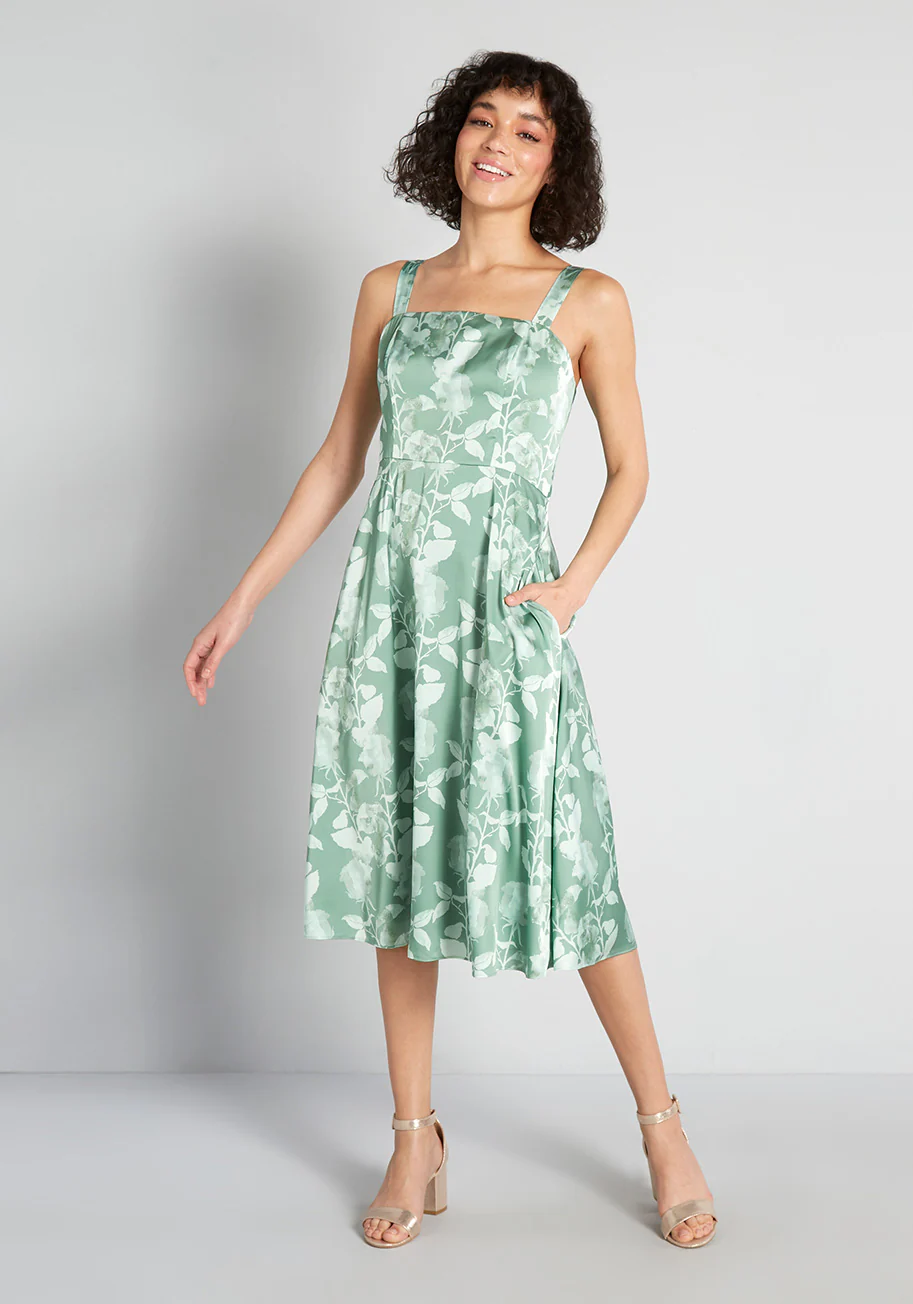ModCloth x Hutch Fit and Flare Dress