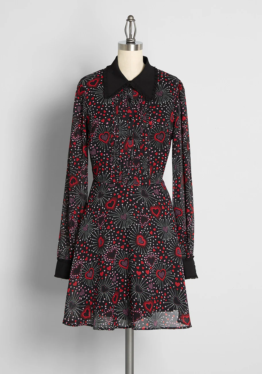 Explosion Of Love Mini Dress