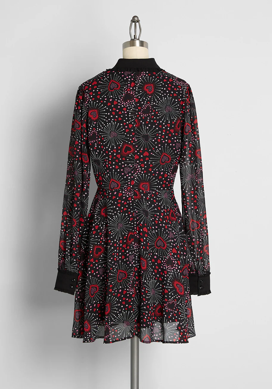 Explosion Of Love Mini Dress