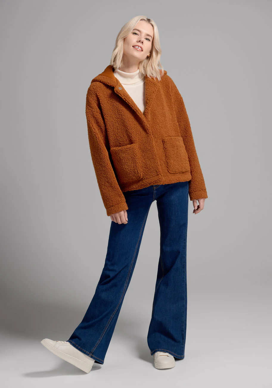 Plush On You Teddy Jacket