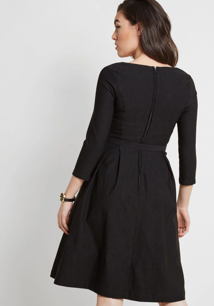 Sartorial Secret Fit and Flare Dress