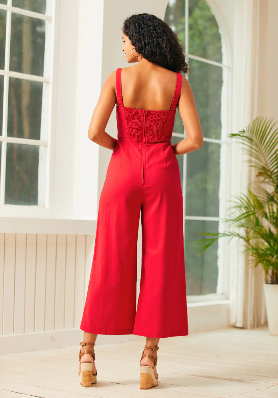 Funky Flare Jumpsuit