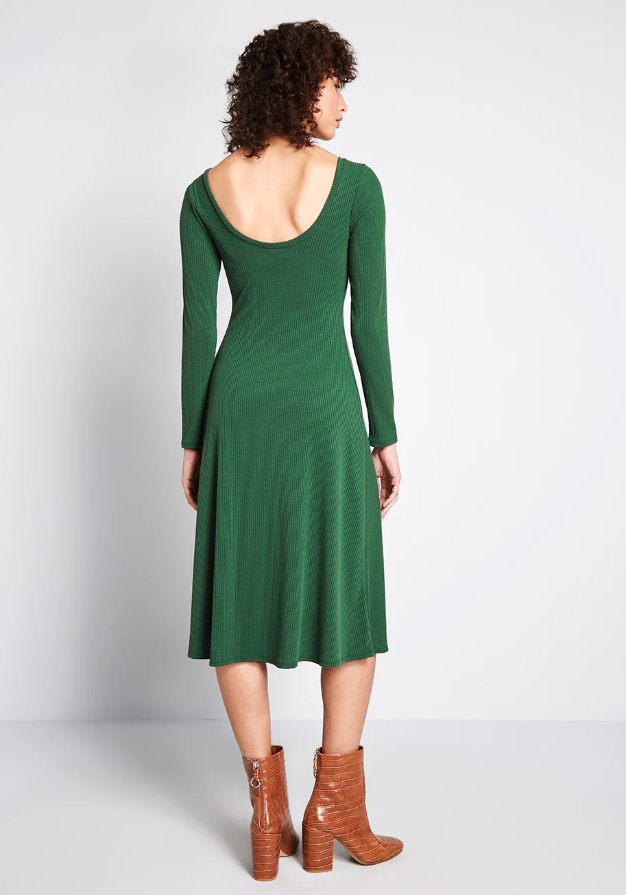 Sweet Simplicity Long Sleeve Dress