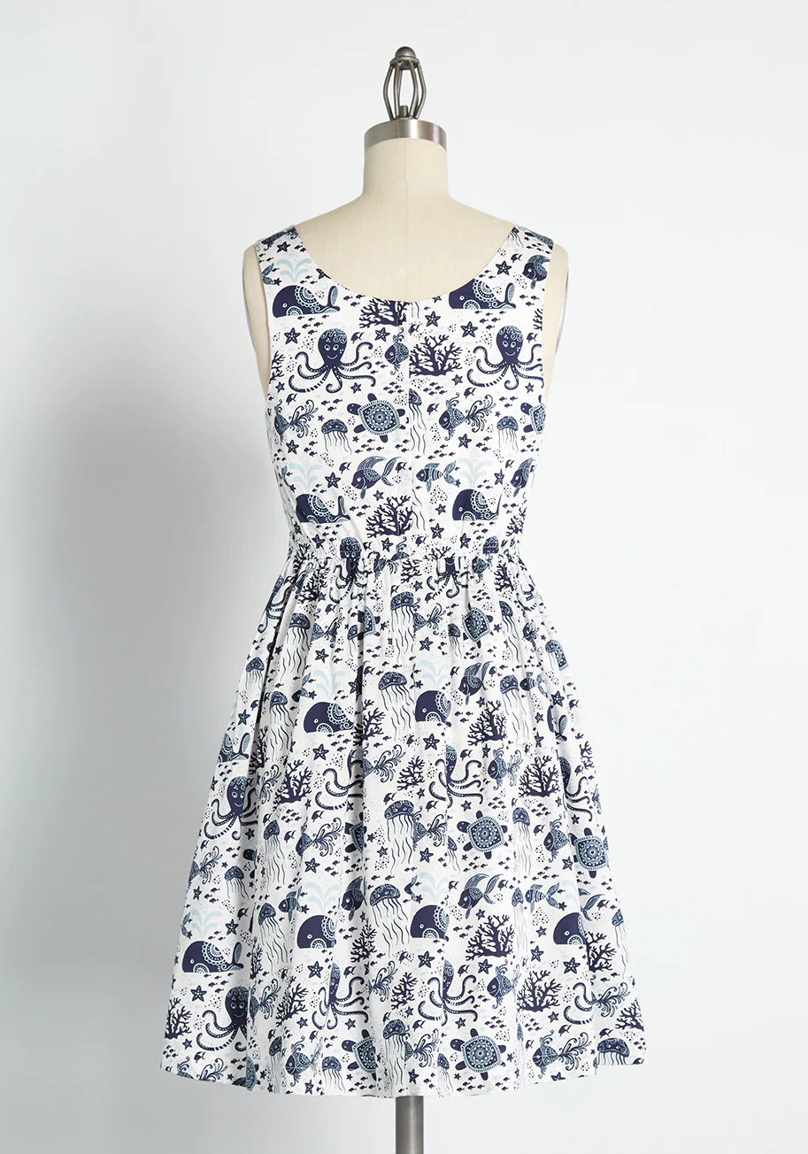 Optimistic Effect Sleeveless Dress