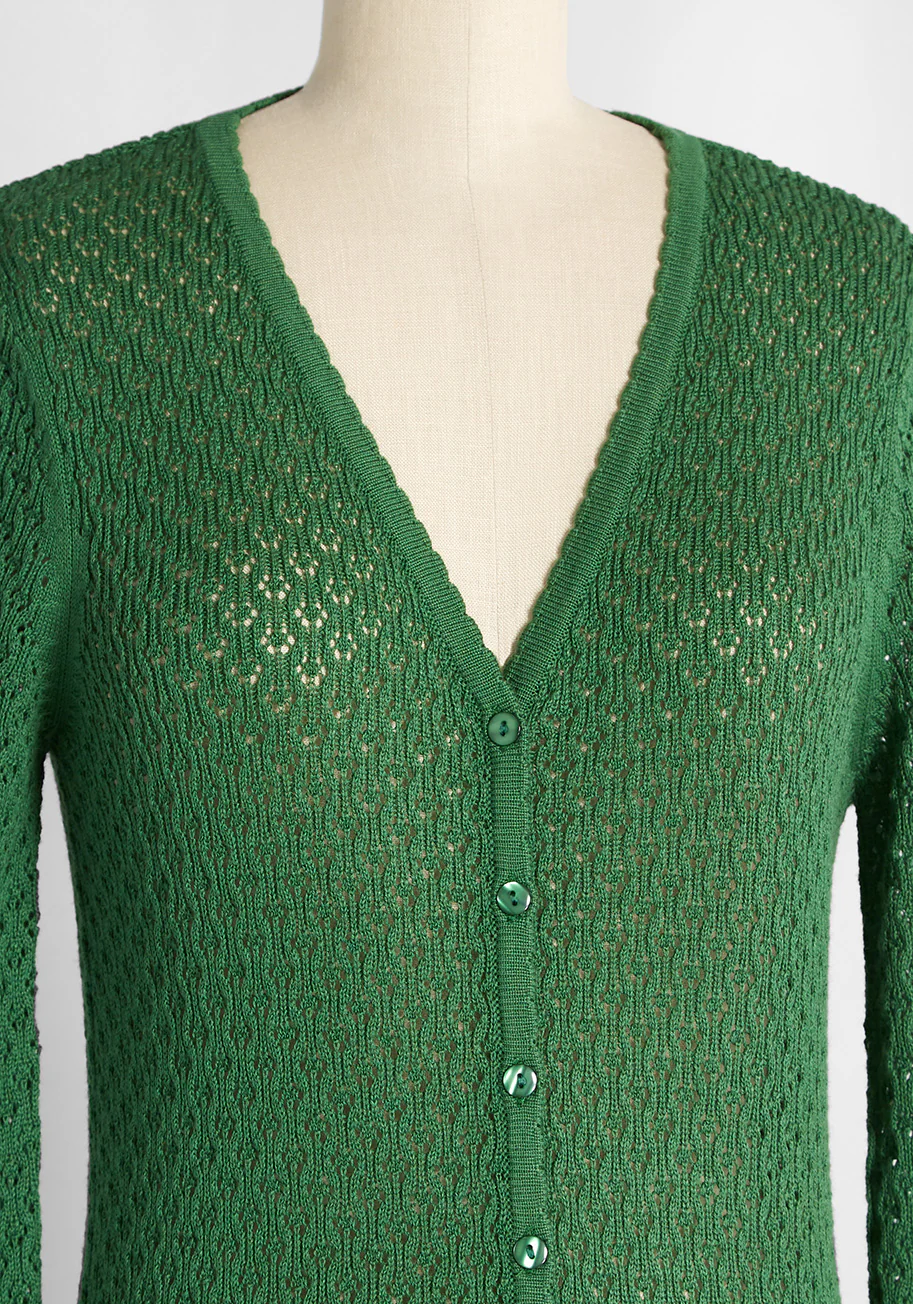 On the Scene of Serene Cardigan