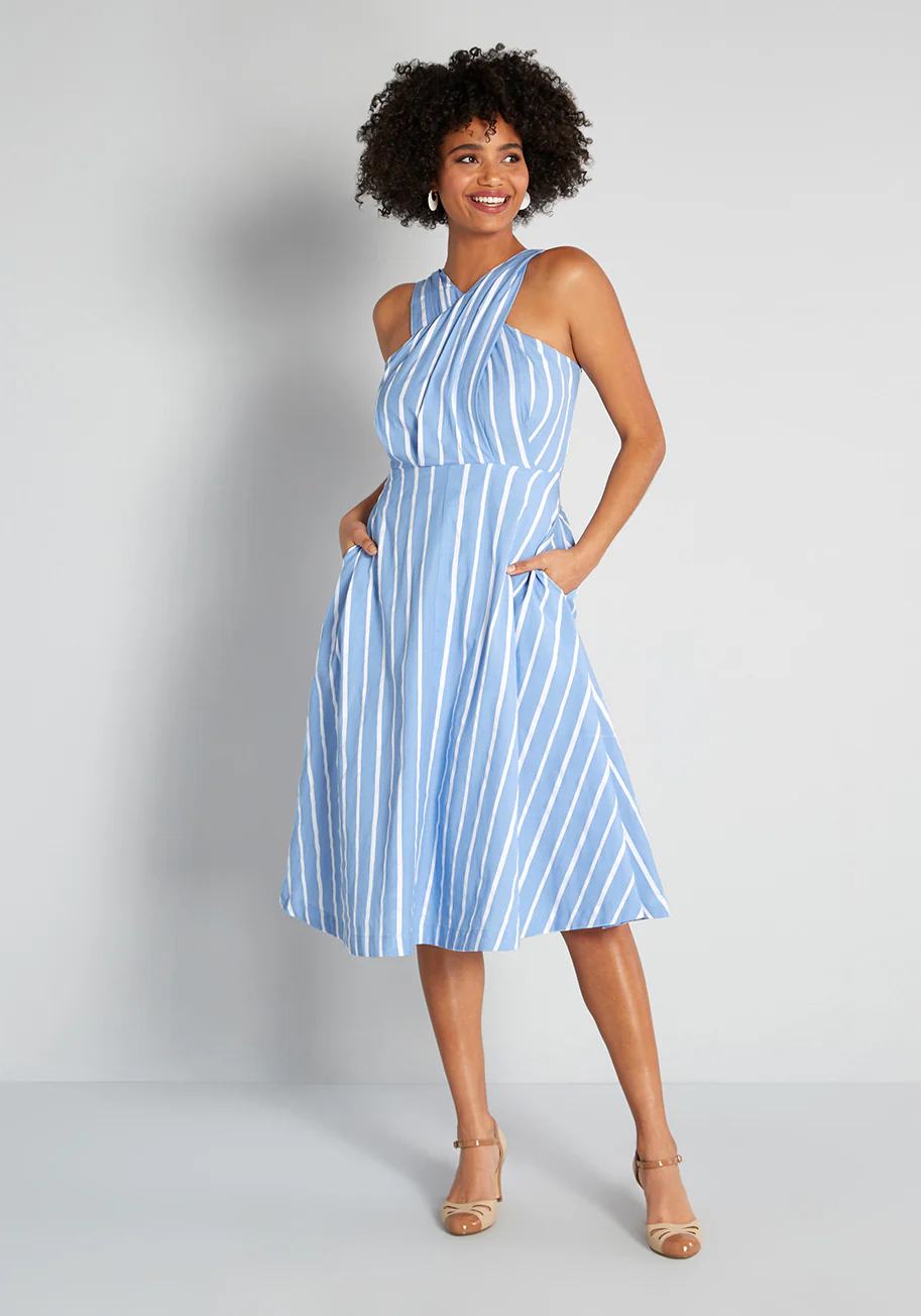 Good Times and Shorelines A-Line Dress
