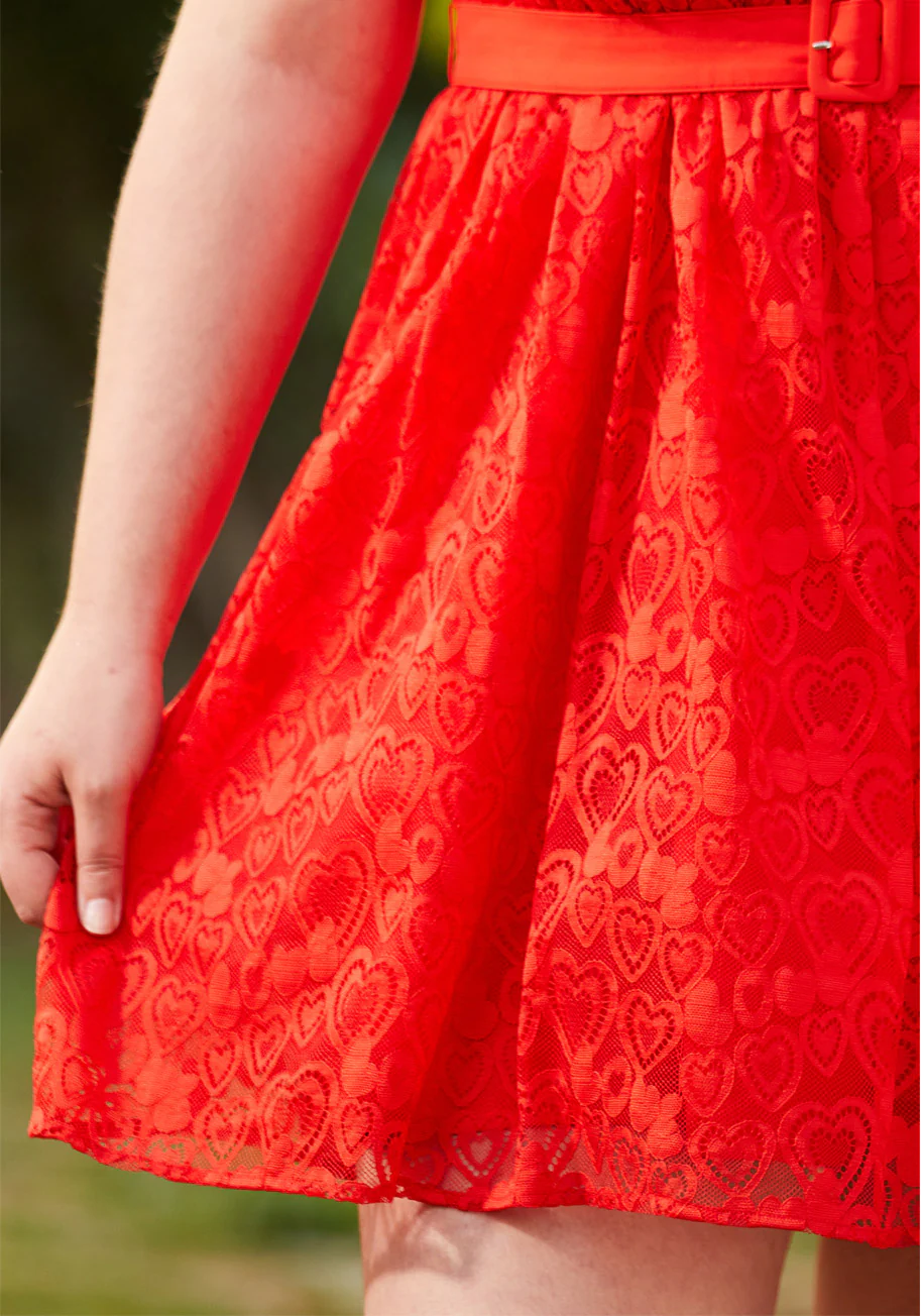 Strappy Go Lucky Fit And Flare Mini Dress