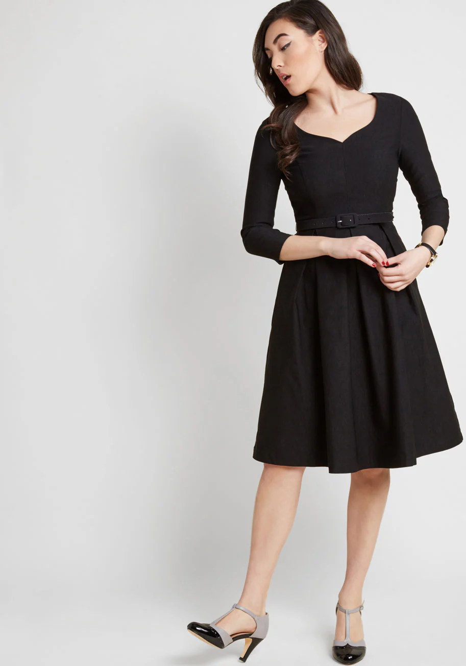 Sartorial Secret Fit and Flare Dress