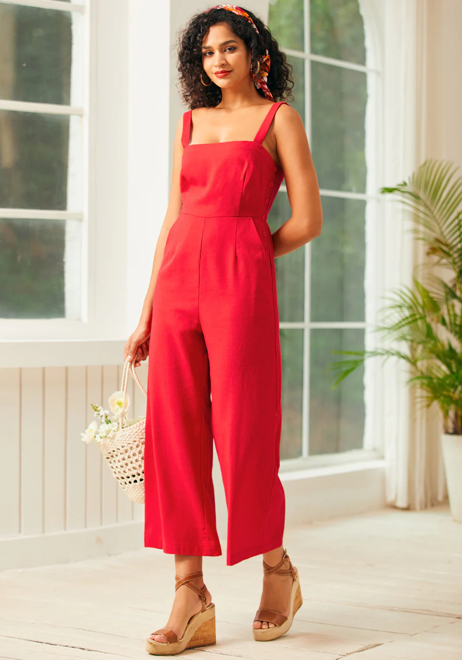 Funky Flare Jumpsuit