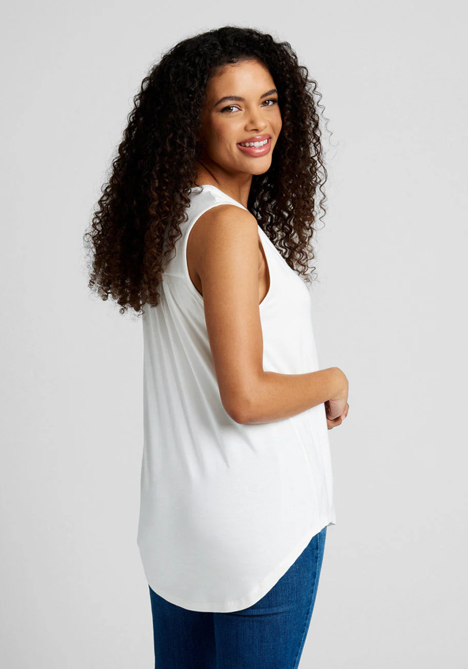 A Welcome Change Sleeveless Top
