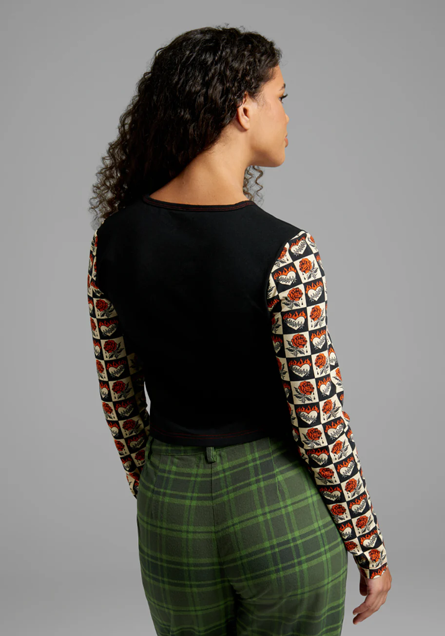 Such Sweet Sorrow Cropped Tee