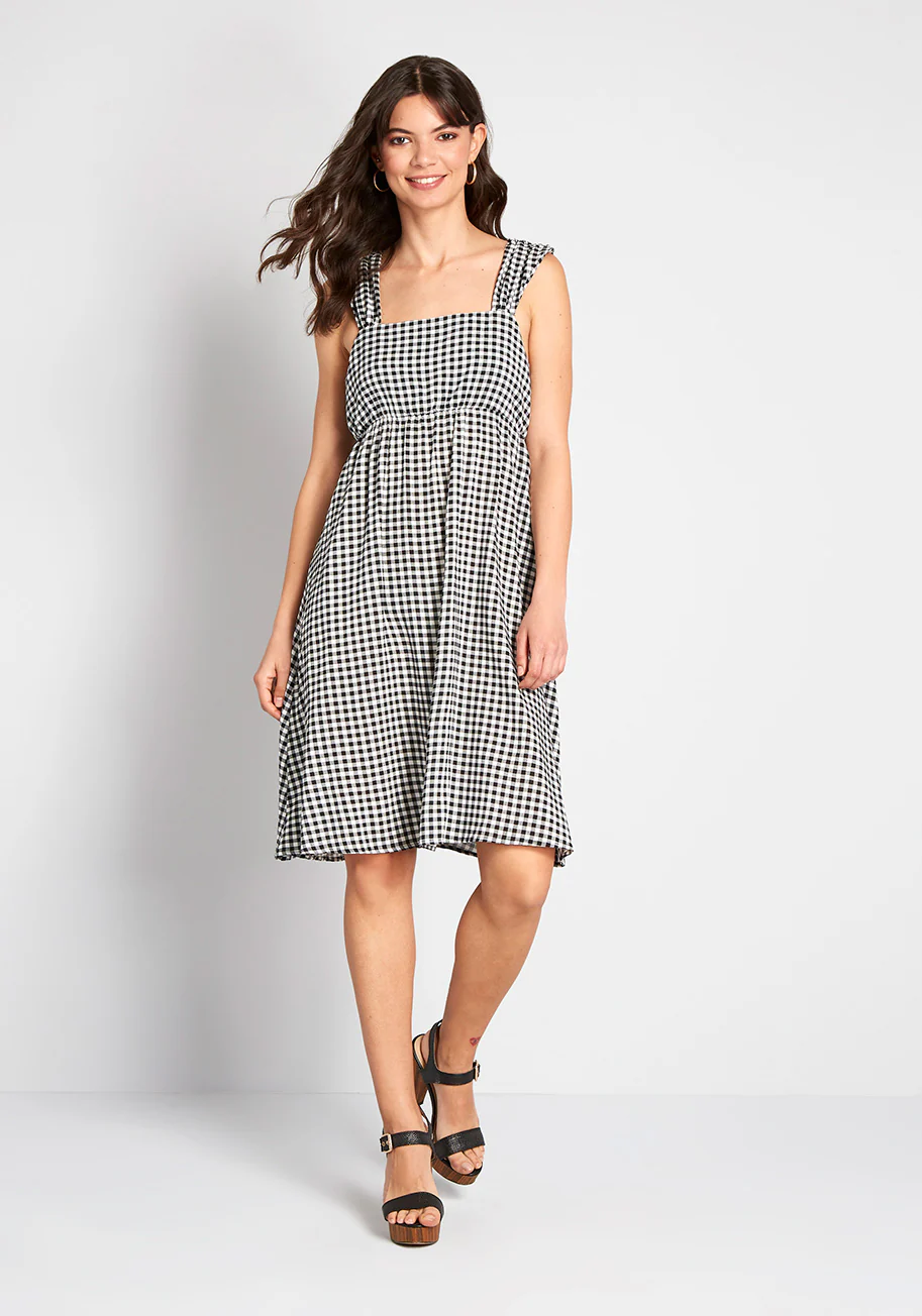 Aim to Breeze A-Line Dress