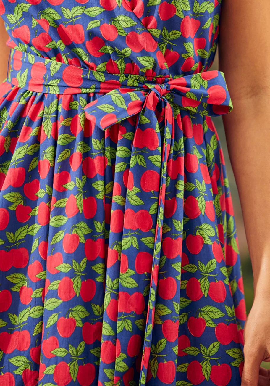 Instant Energy Faux-Wrap Dress