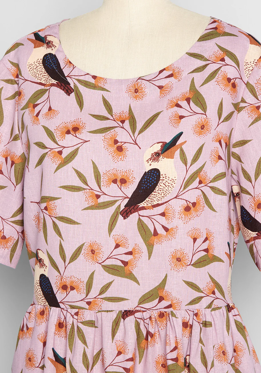 Take Me To Perch Smock Dress