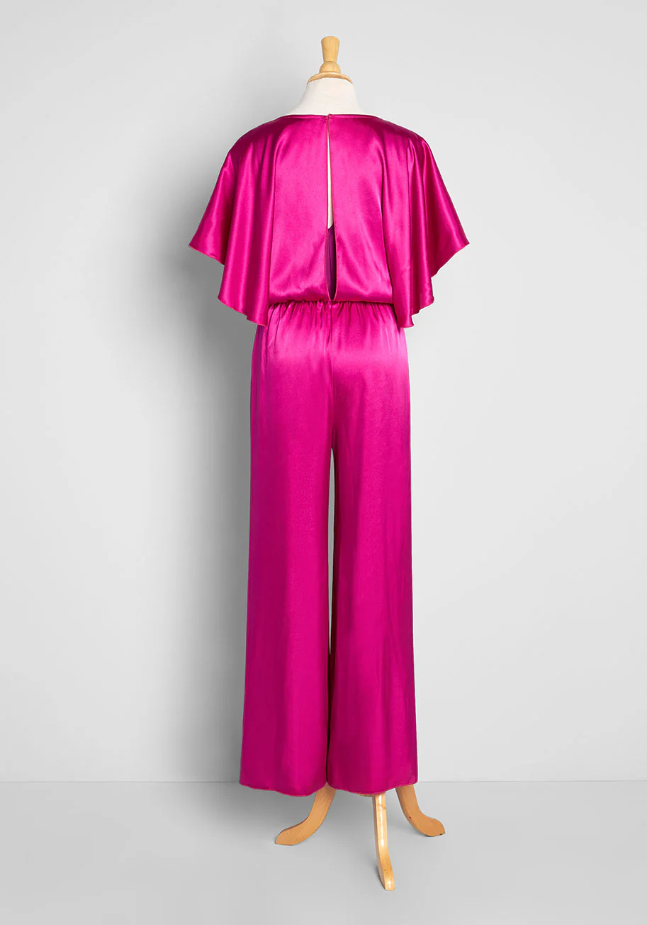 Flashy Fuchsia Flashback Jumpsuit