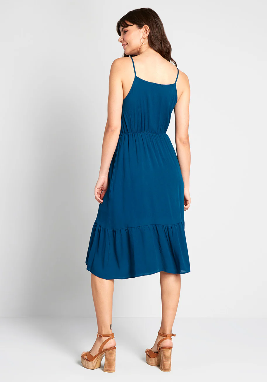 Breeze the Opportunity Midi Dress
