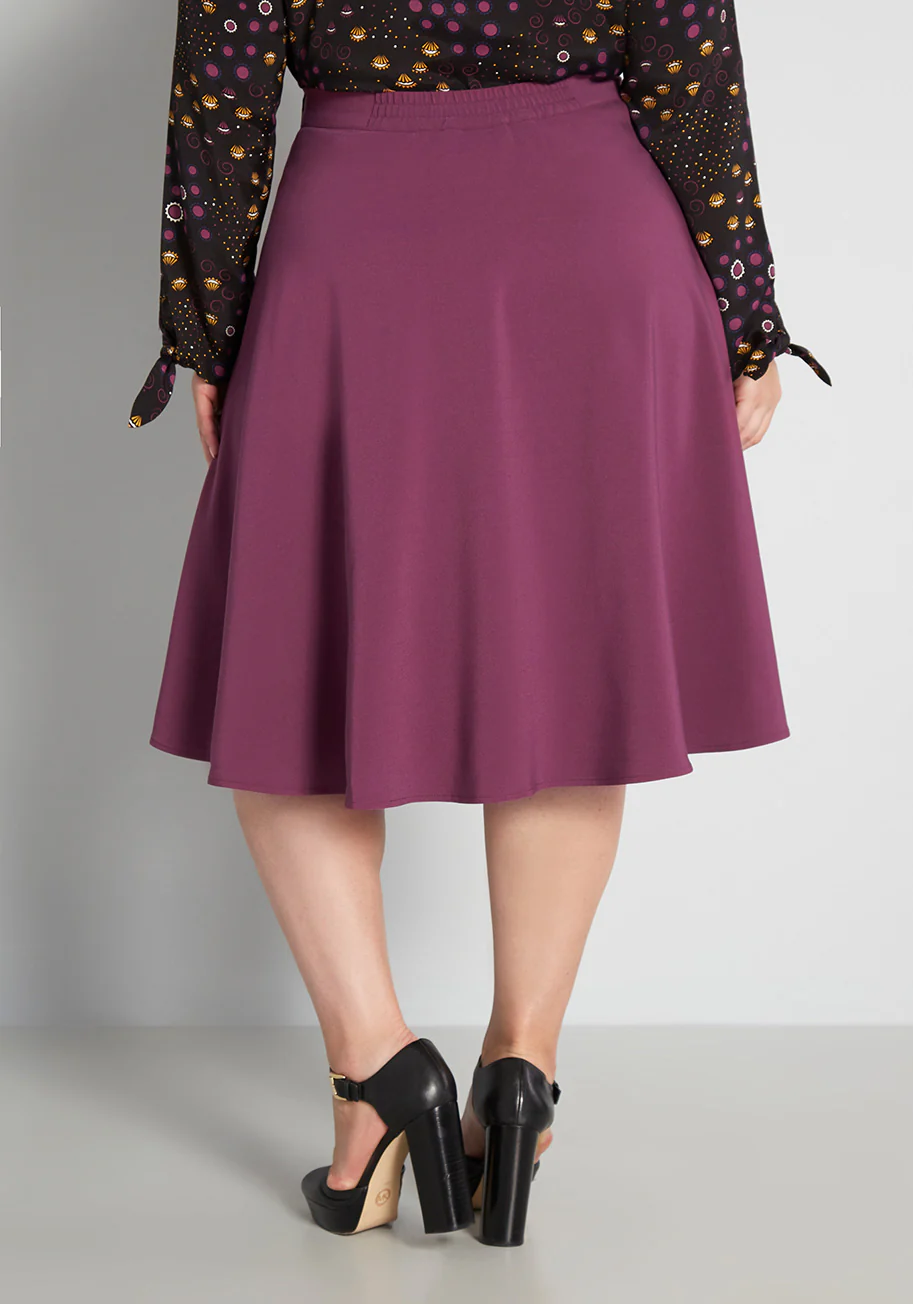 Just This Sway A-Line Skirt