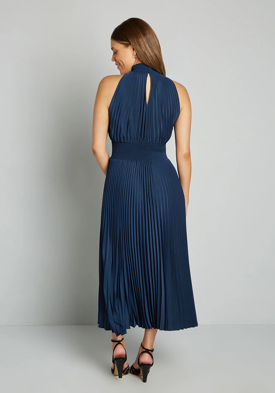 Halter My Perceptions Maxi Dress