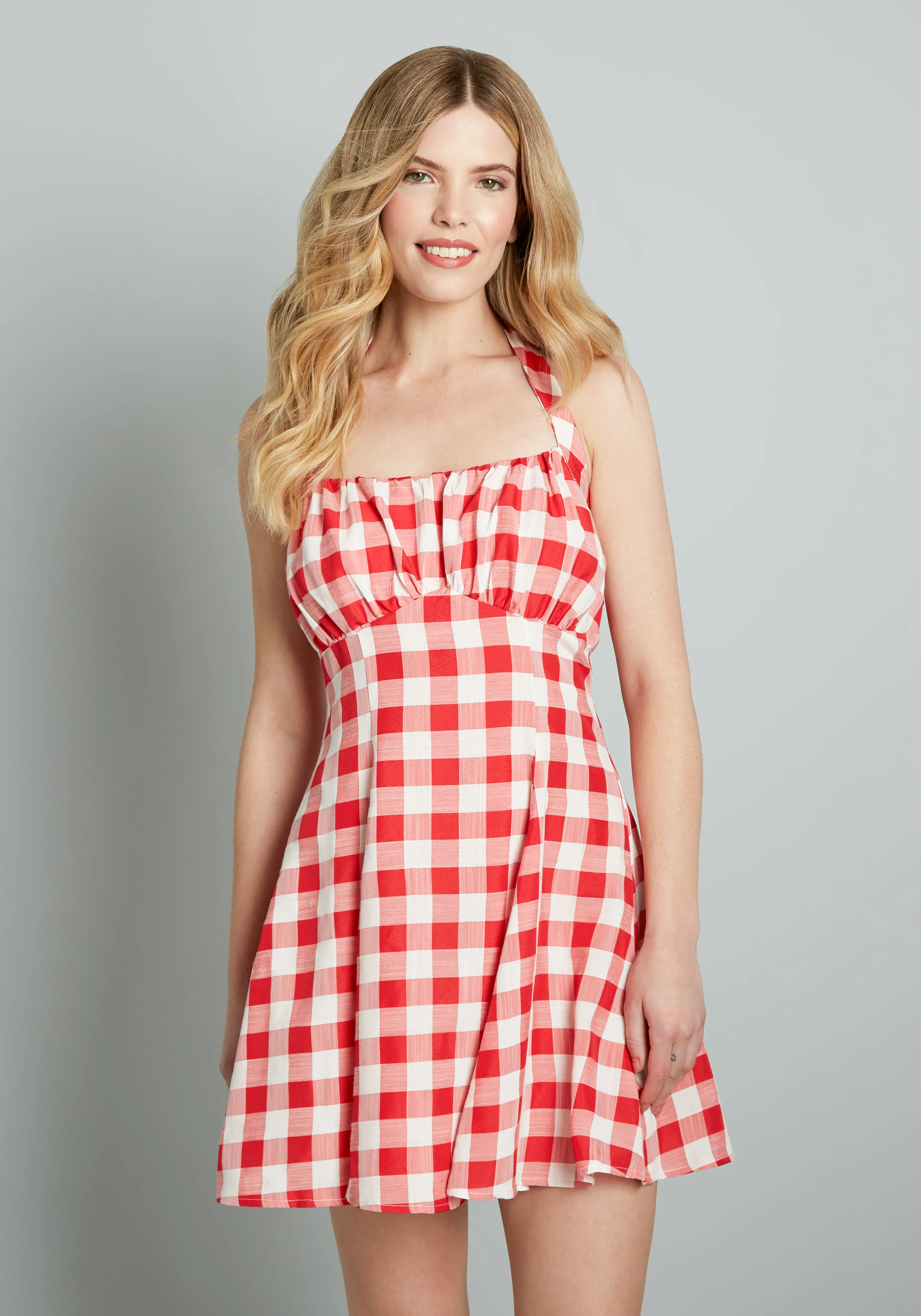 Picnic Pastimes Mini Dress