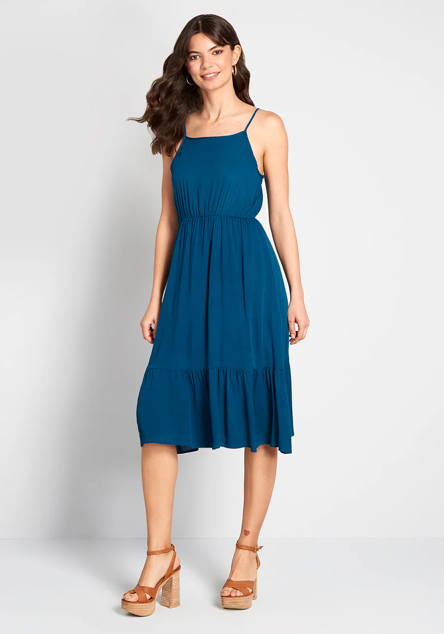 Breeze the Opportunity Midi Dress
