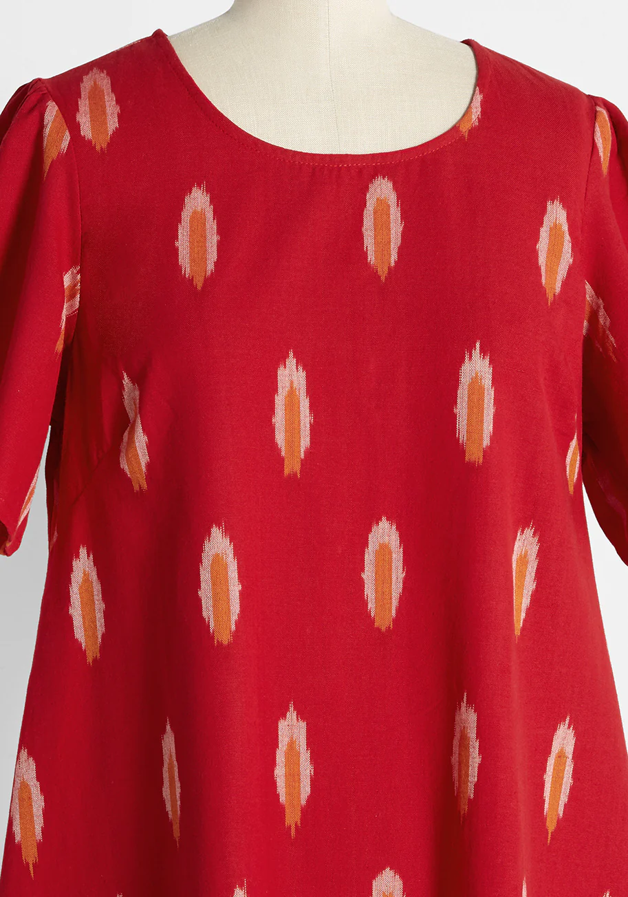 Eternal Flame A-Line Dress