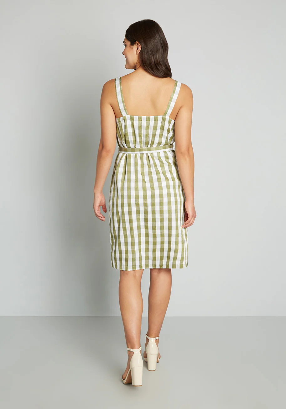 Past But Not Least Belted Dress