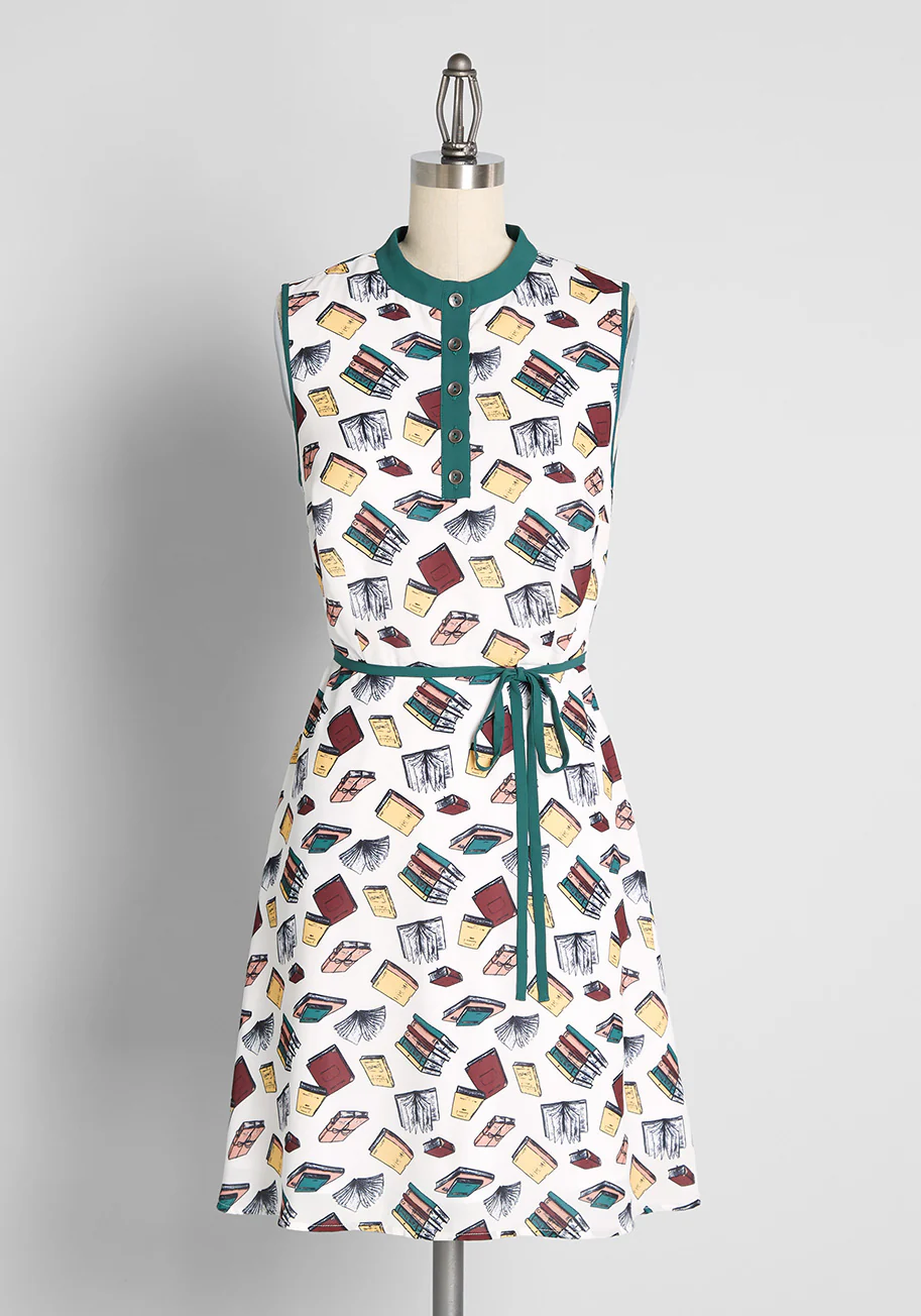 Field Questions A-Line Dress