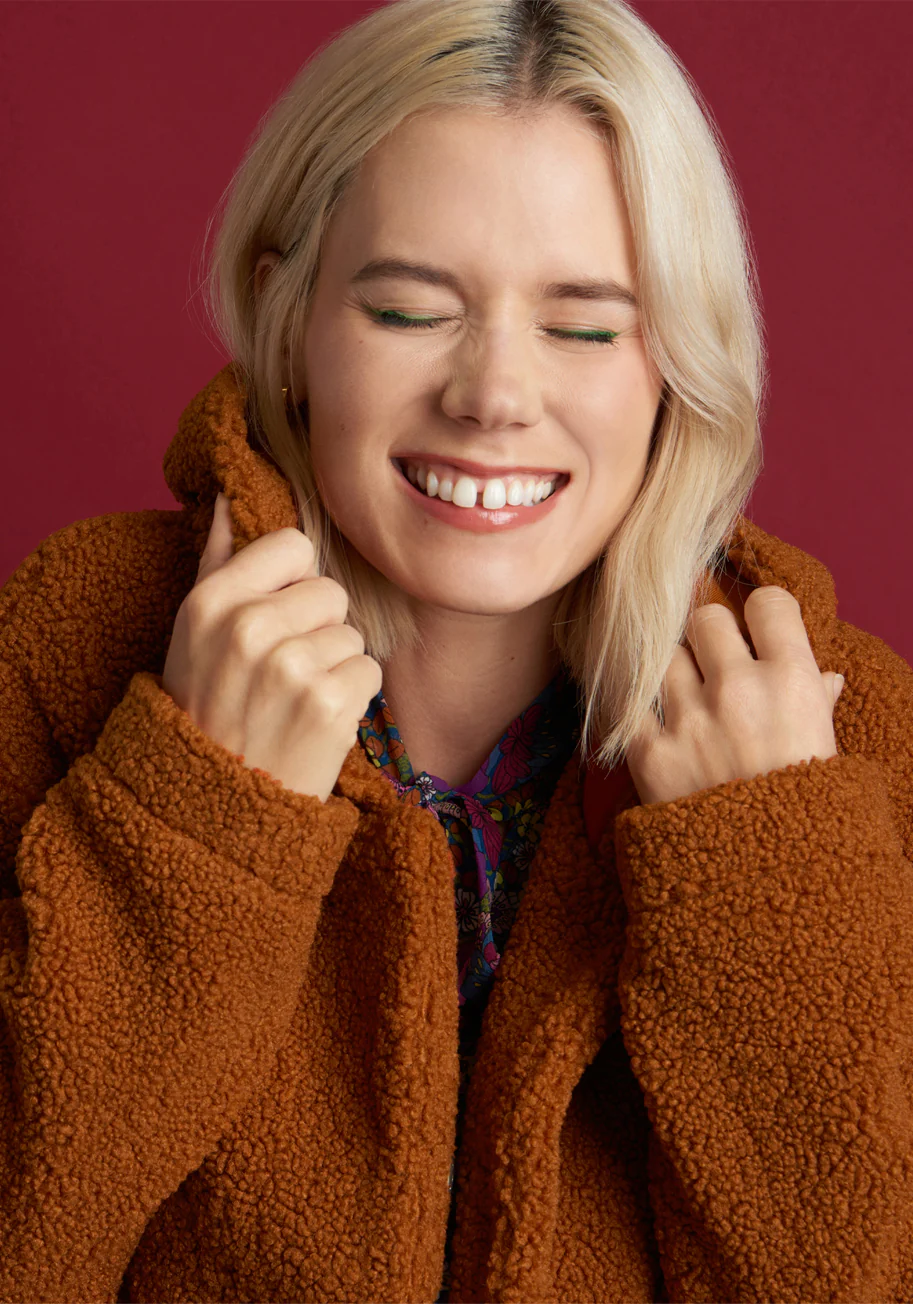 Plush On You Teddy Jacket