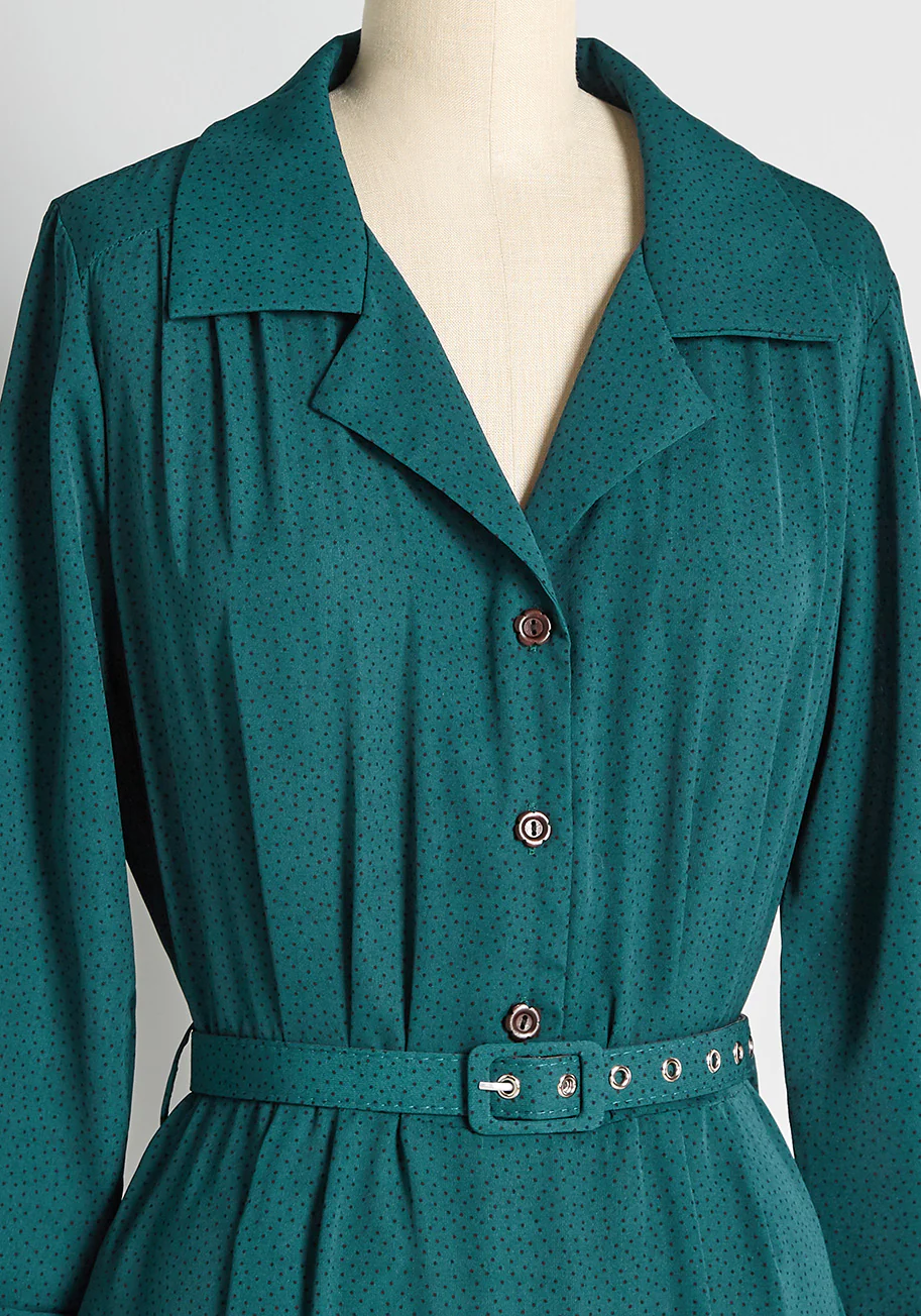 Spotted In the Archives Midi Dress