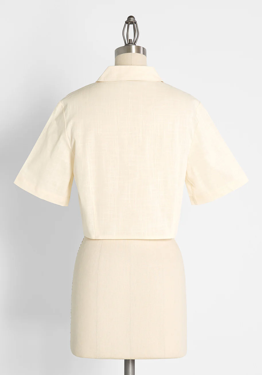 Safari Sun Chasers Tie-Waist Top