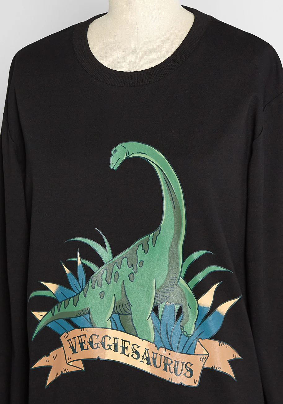 I'm a Veggiesaurus Graphic Sweatshirt