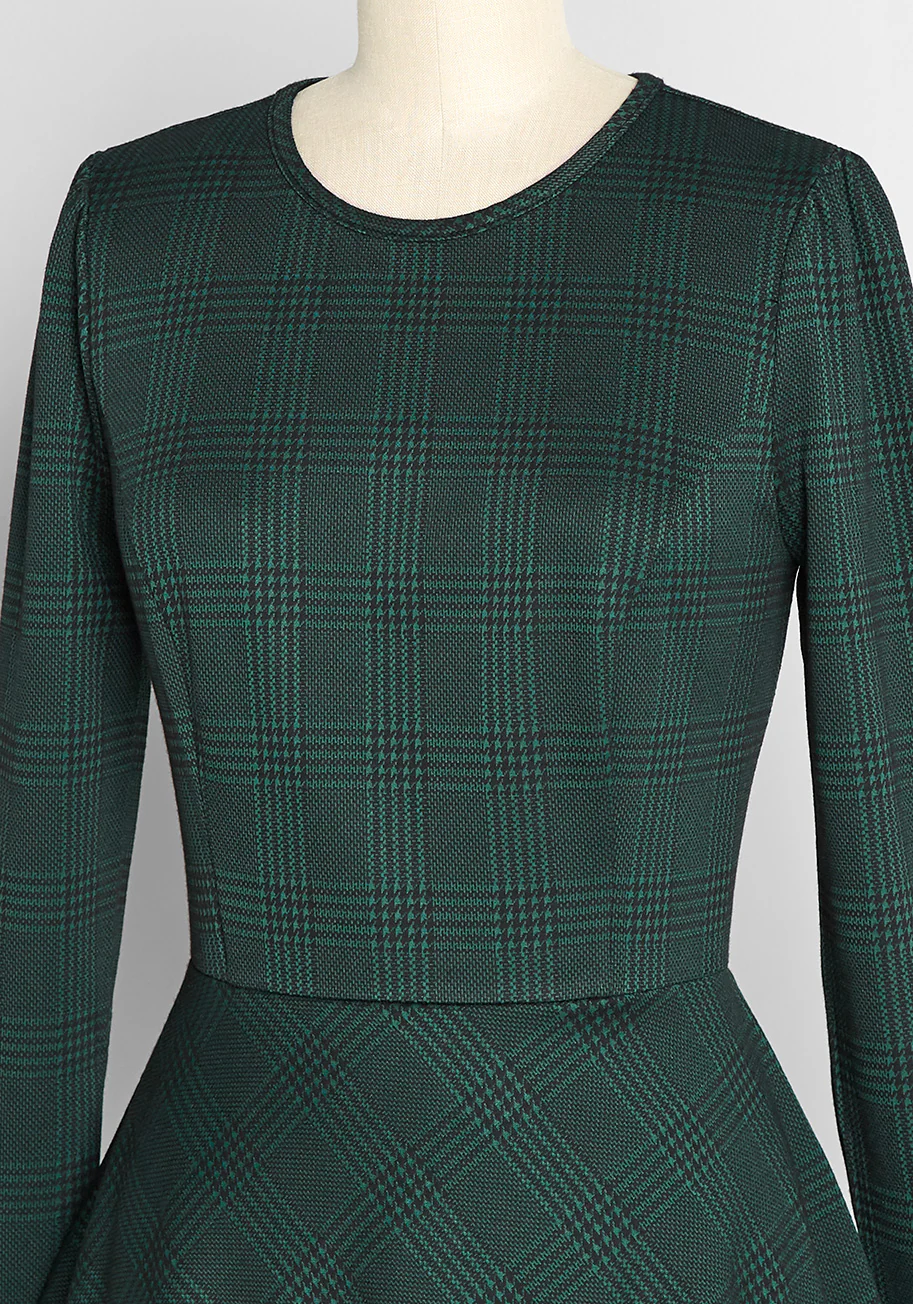 State Of Grace Fit And Flare Dress