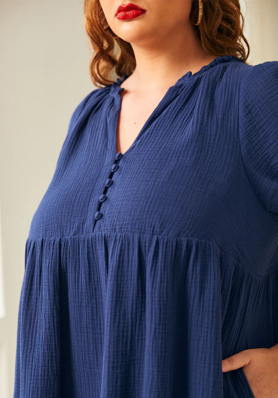 Sunshine Serenade Babydoll Dress