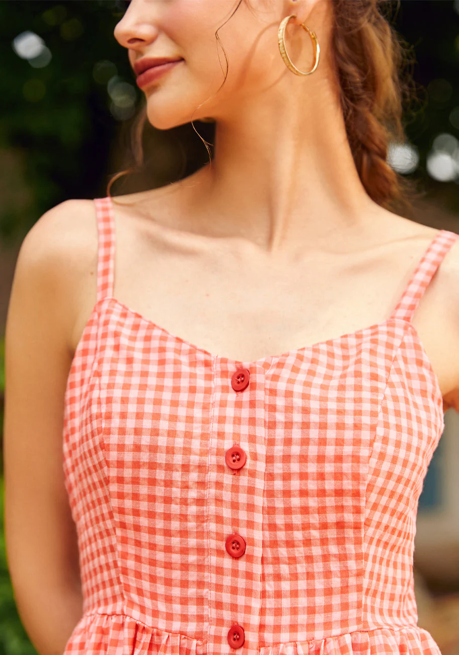 Quite Clearly Charismatic Midi Dress