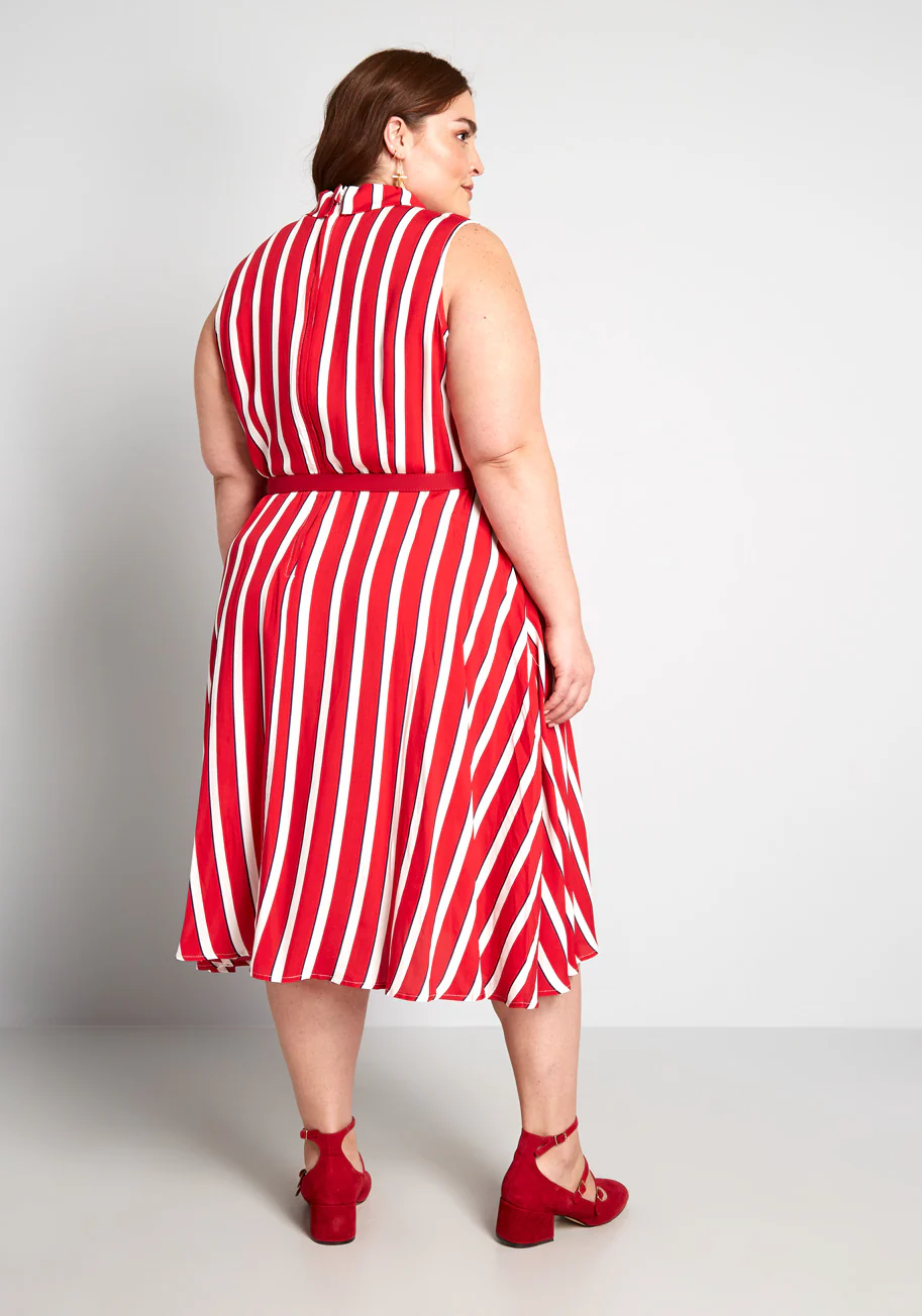 ModCloth x Collectif Posh Your Luck A-Line Dress