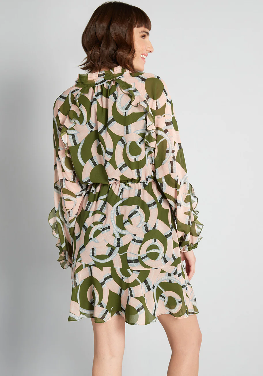 Medusa Moments Mini Dress