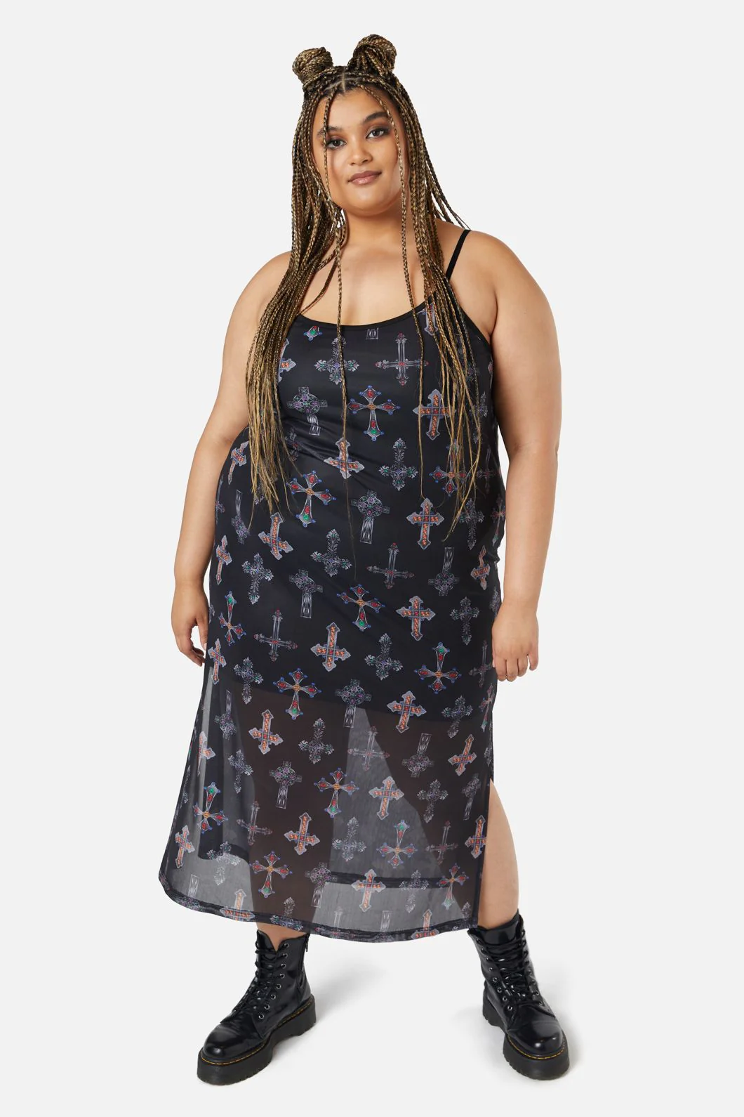 Hope Had Died Mesh Dress