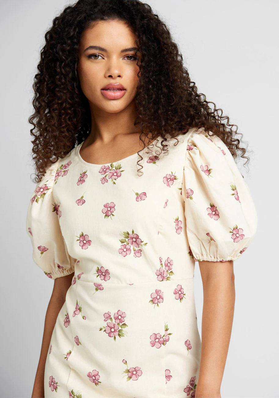 Blooming In The Breeze Mini Dress