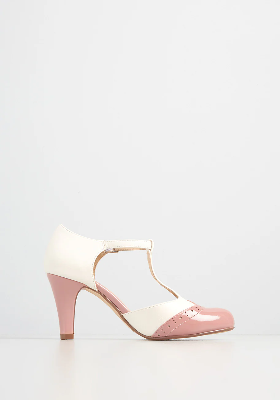 Primed For Playfulness T-Strap Heel
