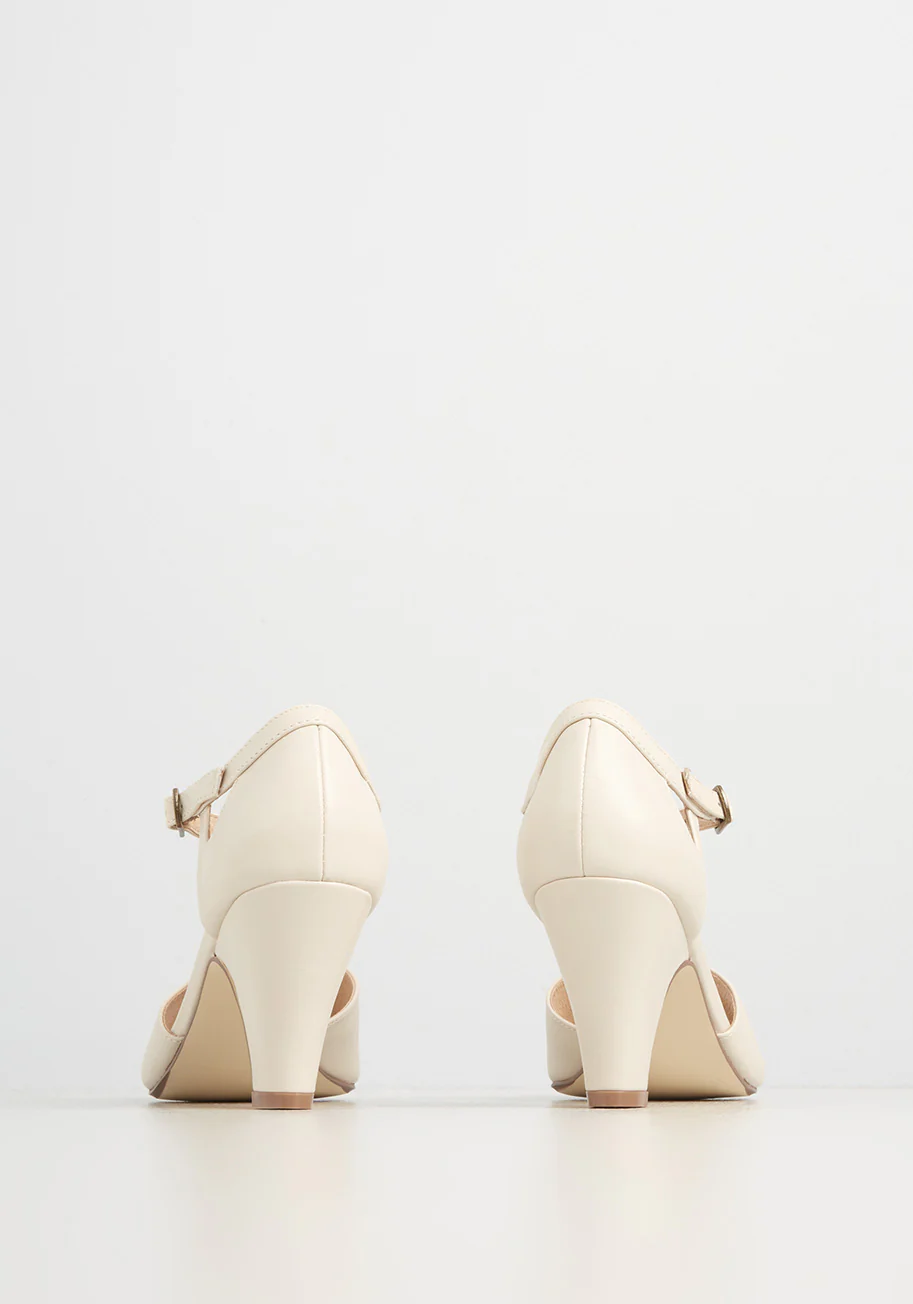 Masterfully Mingling T-Strap Heel