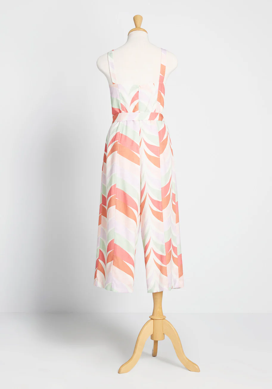 ModCloth x Hutch Start of Spring Cropped Jumpsuit
