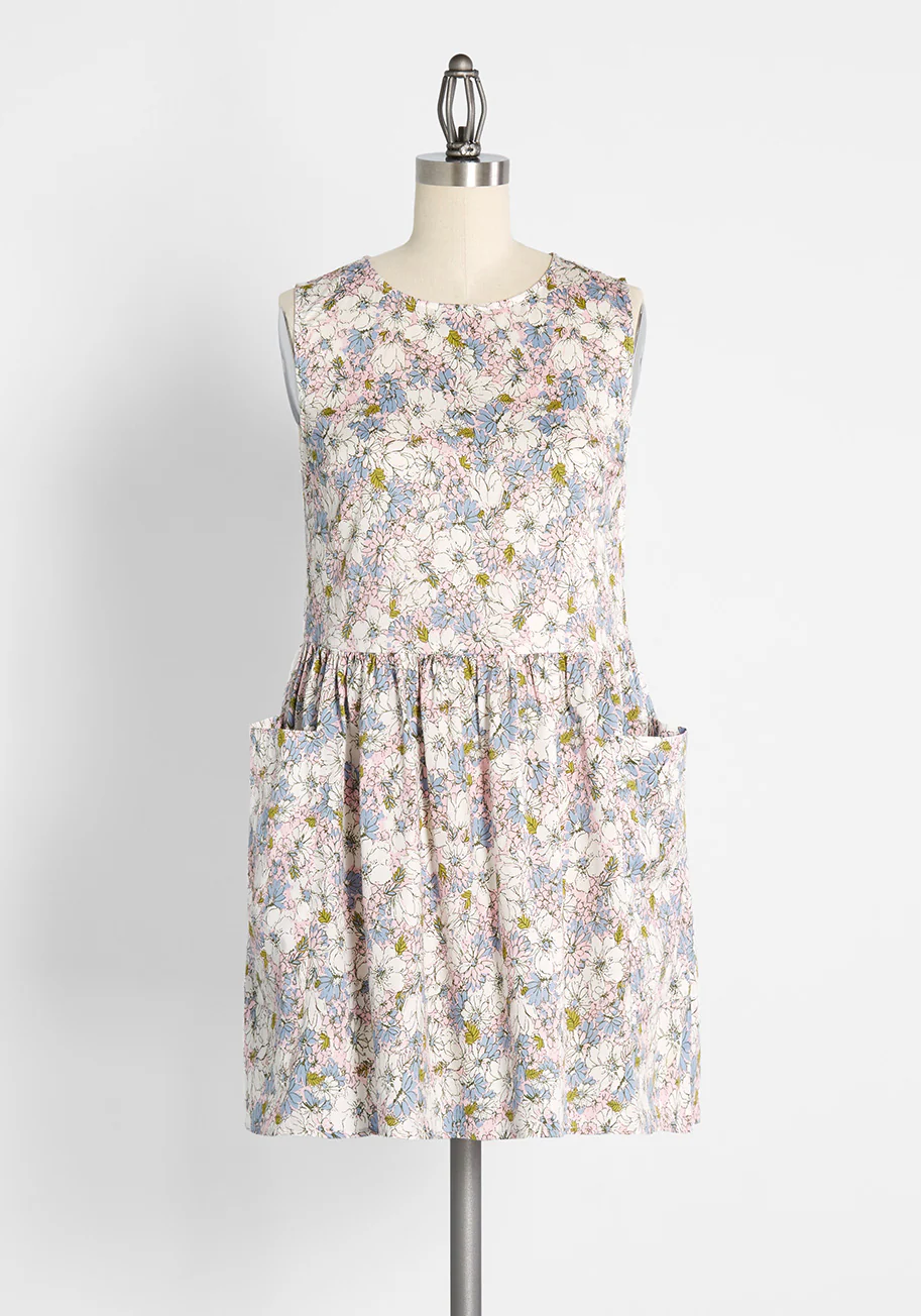 Gathering Wildflowers Smock Dress